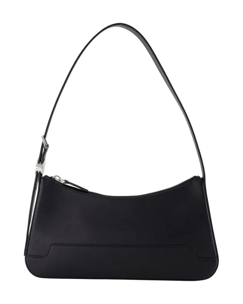 Marni Hobo Bags Shoulder Bag - Leather - Black schwarz Schwarz