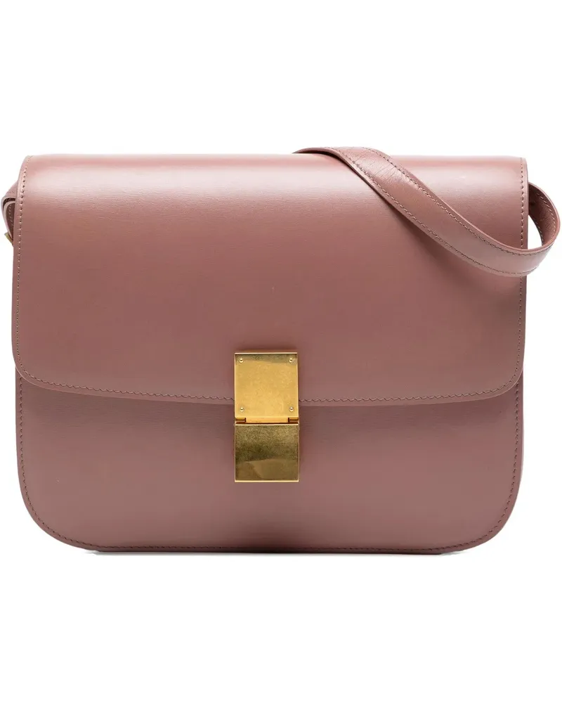 Celine Hobo Bags Medium Calfskin Classic Box rosa Gold