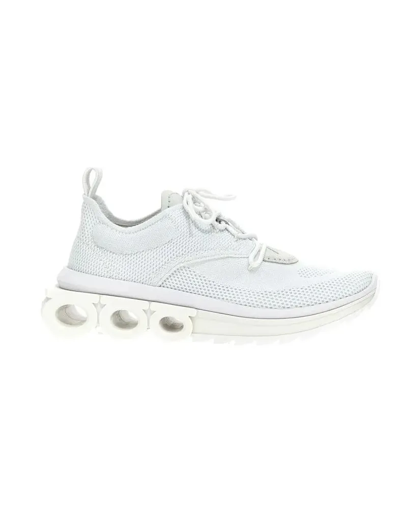 Ferragamo Low-Top Sneaker 'Nima’ Sneakers weiß Weiß
