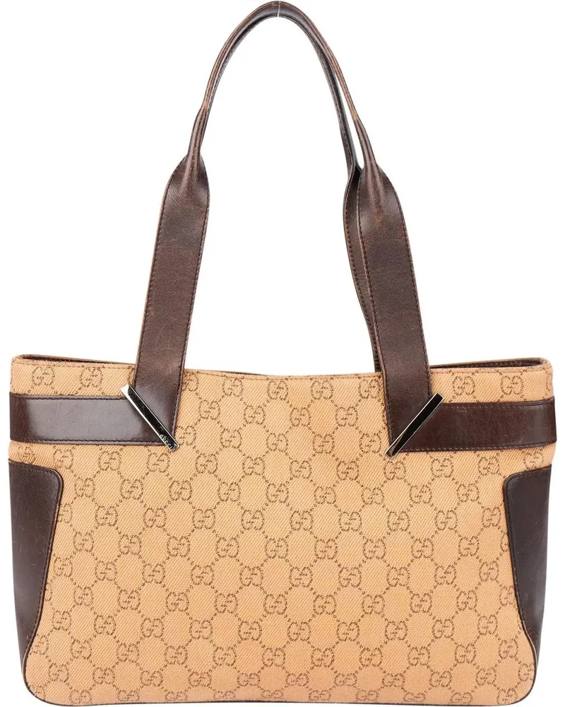 Gucci Crossbody Bags  GG Monogram Handbag braun Braun
