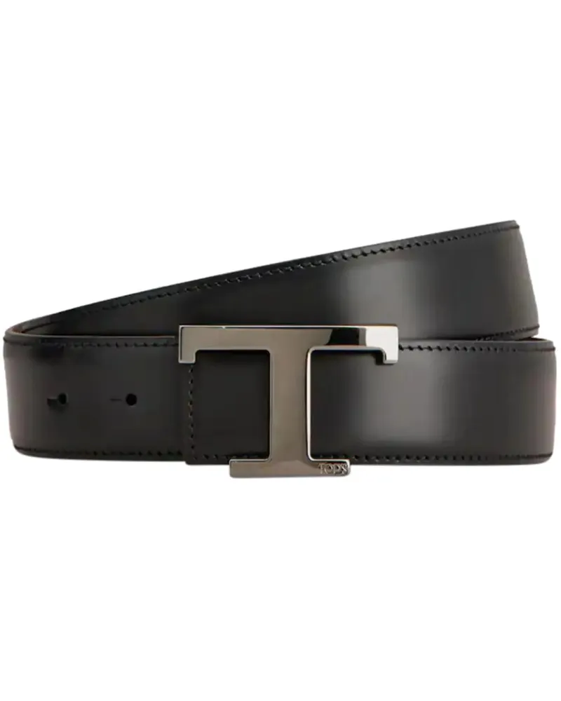 TOD'S Gürtel Belts Nerobordeaux rot Rot