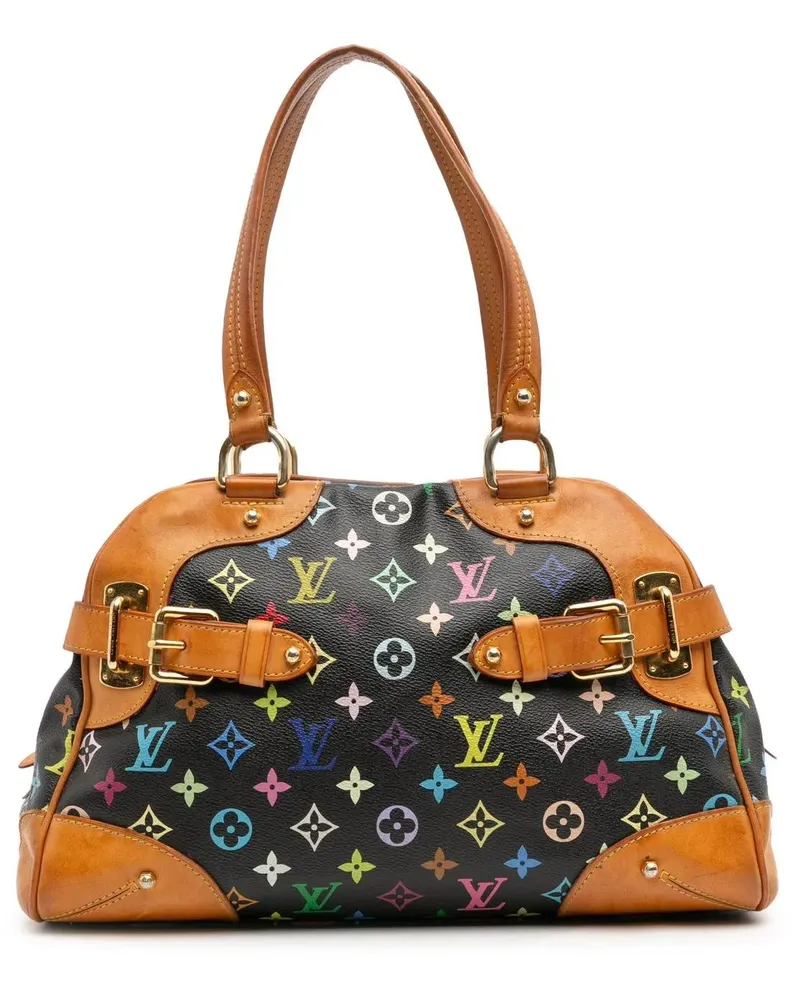 Louis Vuitton Hobo Bags Monogram Multicolore Claudia schwarz Schwarz