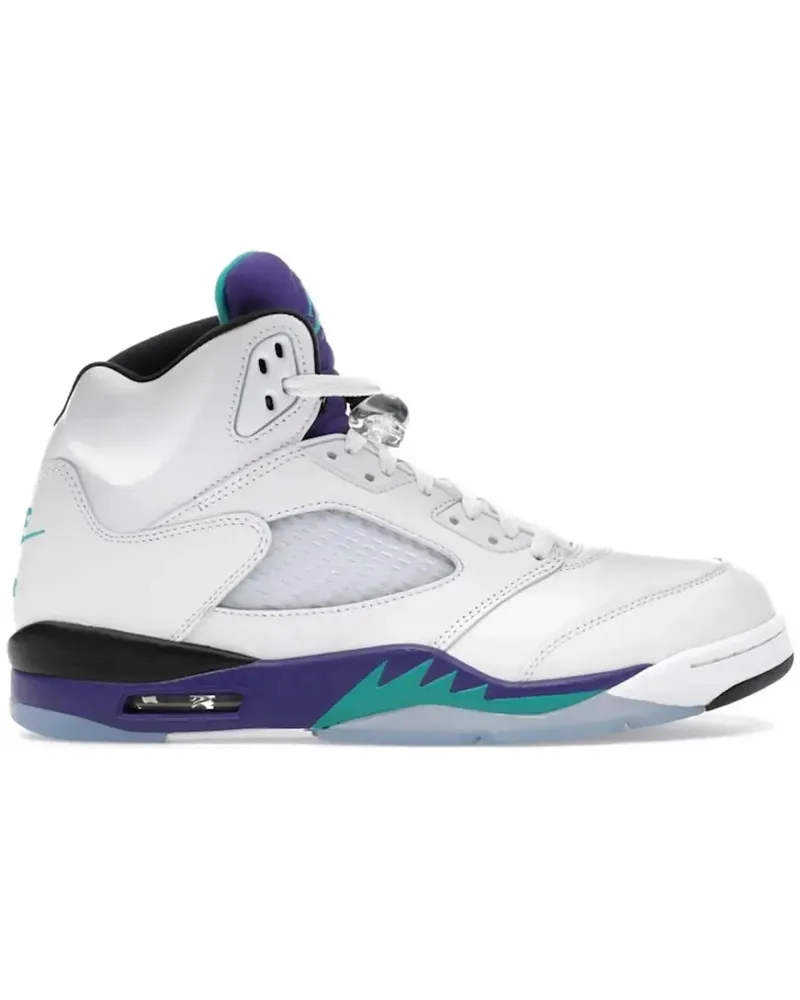 Nike Low-Top Sneaker Jordan 5 Retro Grape (2025) weiß Weiß