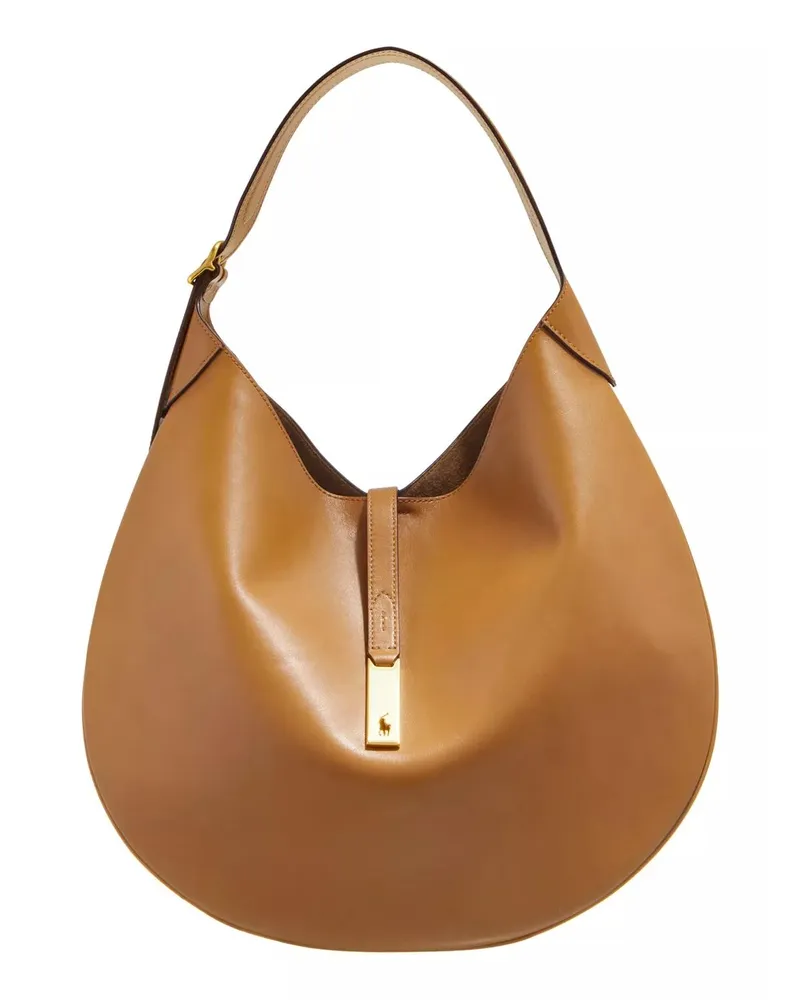Ralph Lauren Hobo Bags P Id Shldr-Shoulder Bag-Medium braun Braun