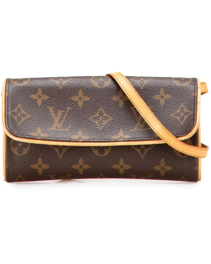 Louis Vuitton Hobo Bags Monogram Pochette Twin PM braun Braun