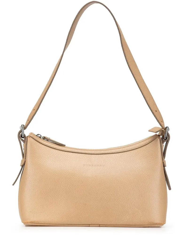 Burberry Hobo Bags 2000-2017 Leather Shoulder Bag braun Braun