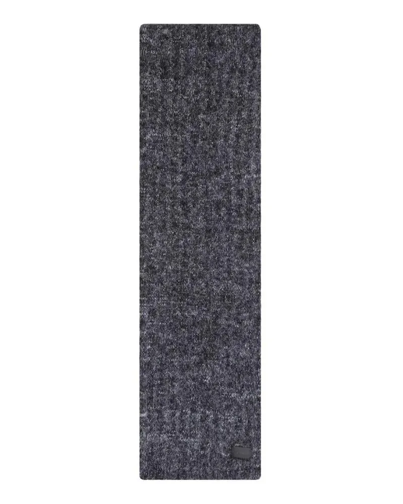 Saint Laurent Tücher & Schals Echarpe Maille Anthracite Wool Beanie grau Grau