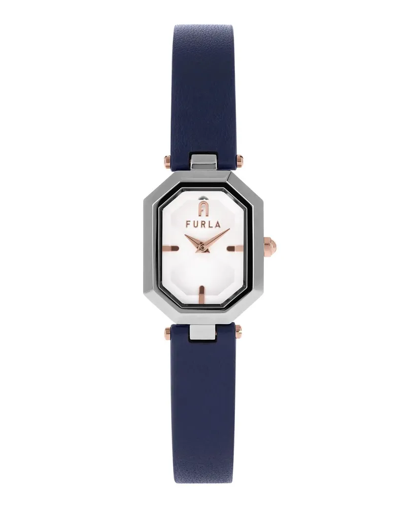 Furla Uhren Analoge Uhr  Octagonal blue Blau