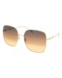 Gucci Sonnenbrille GG0879S-004 61 Sunglass WOMAN METAL Gold