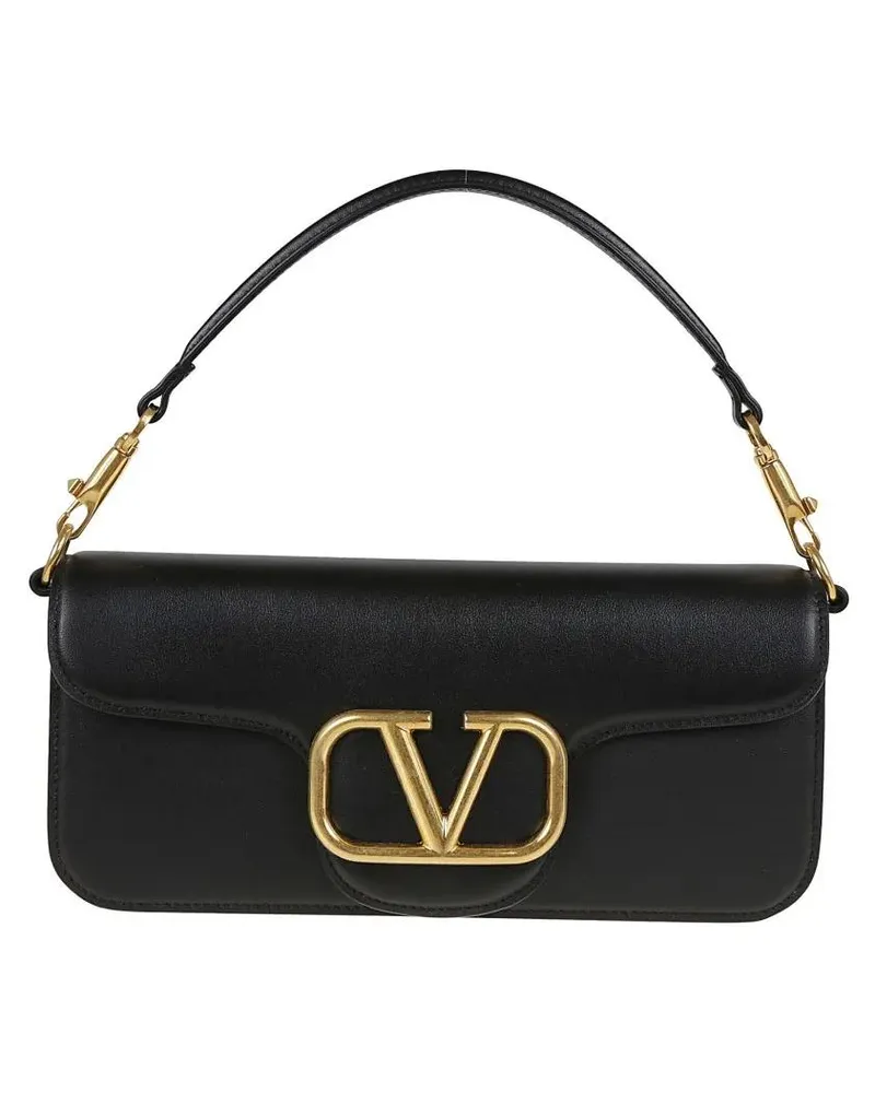 Valentino Garavani Hobo Bags Loc² Shoulder Bag schwarz Schwarz