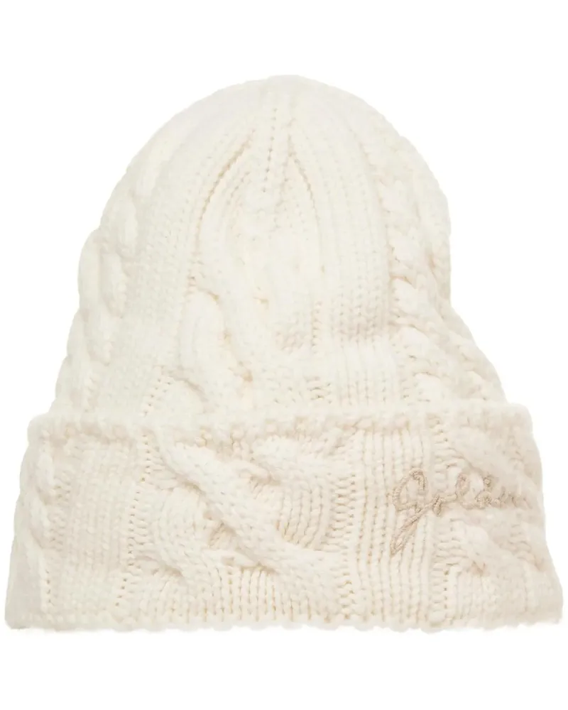 Golden Goose Caps & Mützen Virgin wool beanie weiß Weiß