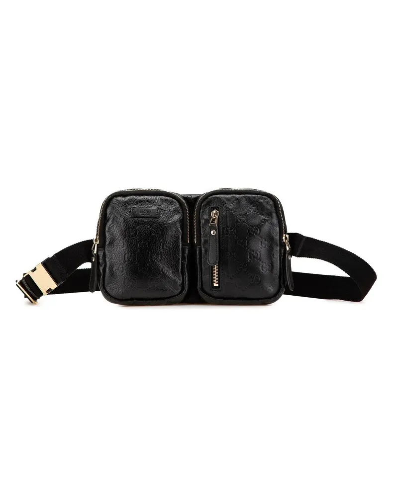 Gucci Bauchtaschen ssima Belt Bag schwarz Schwarz