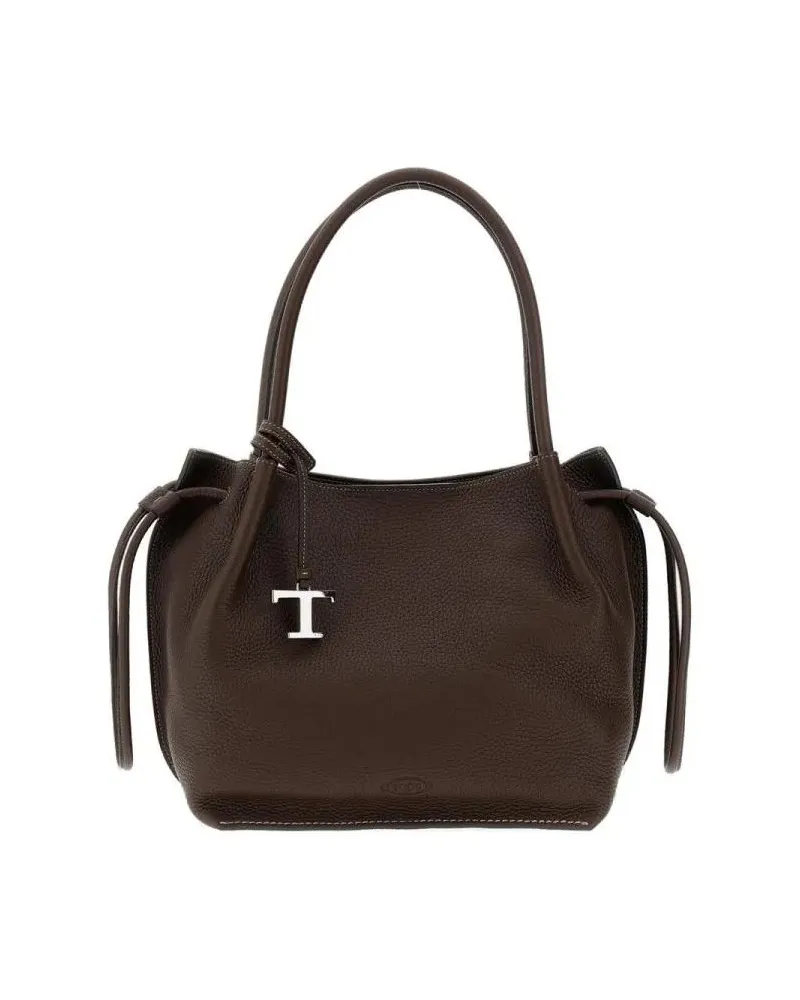 TOD'S Hobo Bags Buz Medium Sack braun Braun