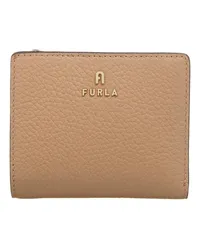 Furla Portemonnaie  Camelia S Compact Wallet L Zip Braun