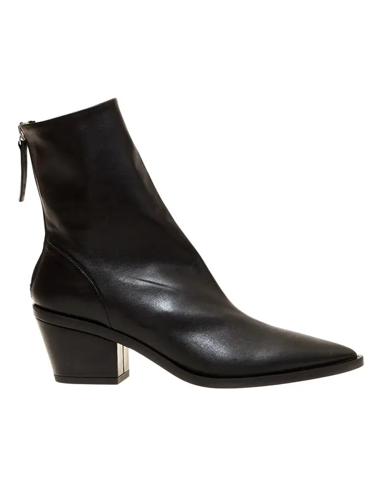 HALMANERA Stiefel Black Camperos Ankle Boot schwarz Schwarz