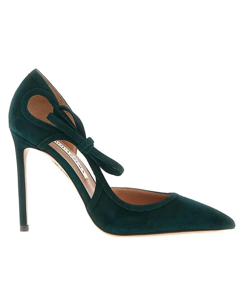 Aquazzura Hohe Schuhe Soave Pumps grün Grün