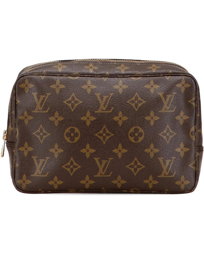 Louis Vuitton Clutches Monogram Trousse Toilette 23 braun Braun