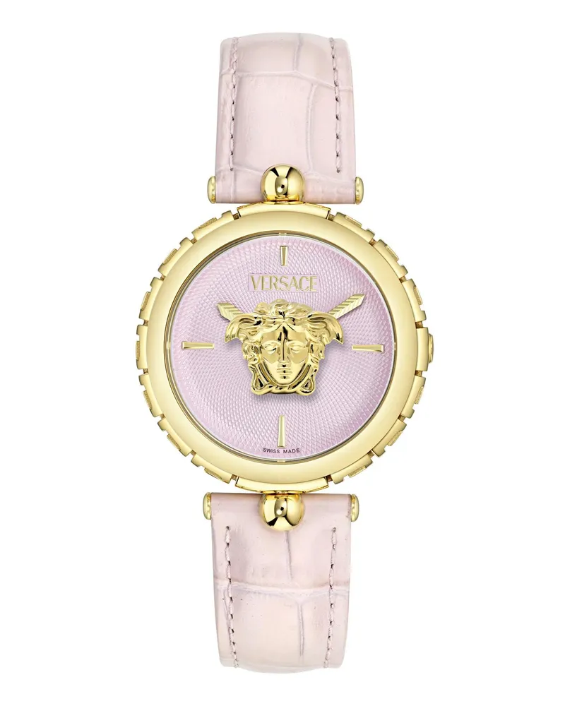 Versace Uhr Quarz-Analoguhr Medusa Heritage pink Rosa