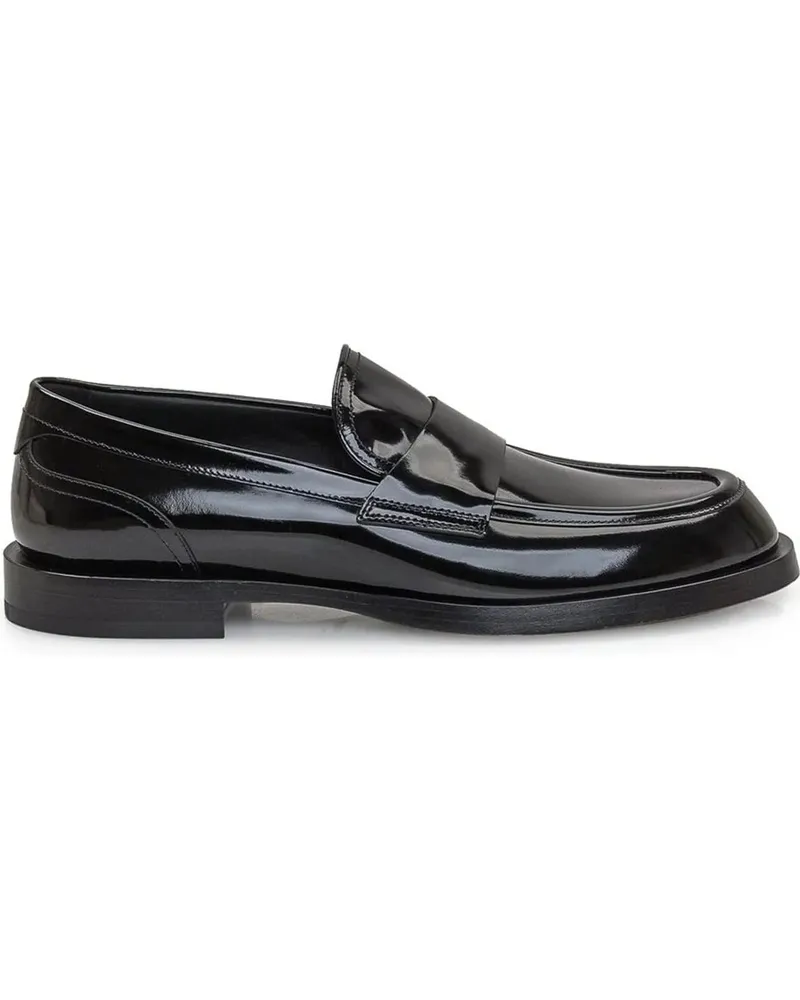Dolce & Gabbana Loafer Leather Loafers schwarz Schwarz