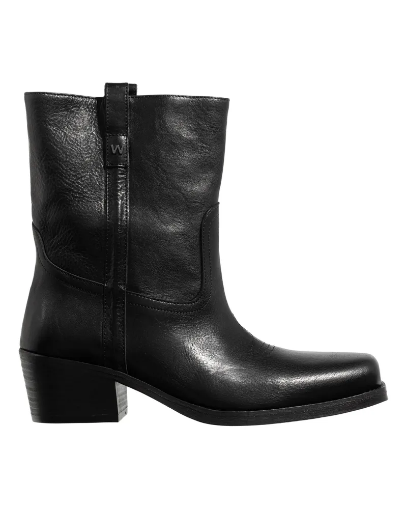 Max Mara Hohe Schuhe Ranch schwarz Schwarz