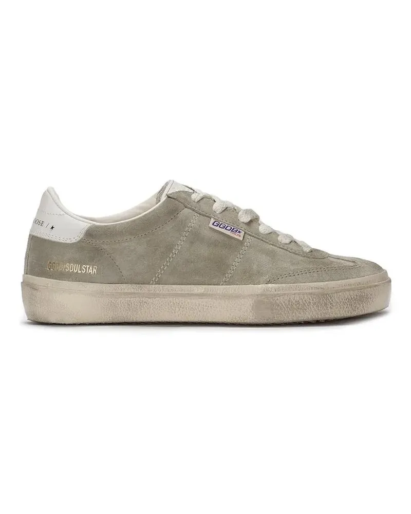 Golden Goose Low-Top Sneaker Soul-Star Suede Upper Hf Leather Sneaker braun Braun