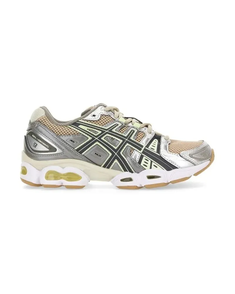 Asics Low-Top Sneaker "Gel-Nimbus 9" Sneaker silberfarben Silber
