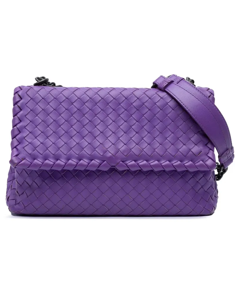 Bottega Veneta Hobo Bags 2012-2024 Small Nappa Intrecciato Olimpia Shoulder lila Lila