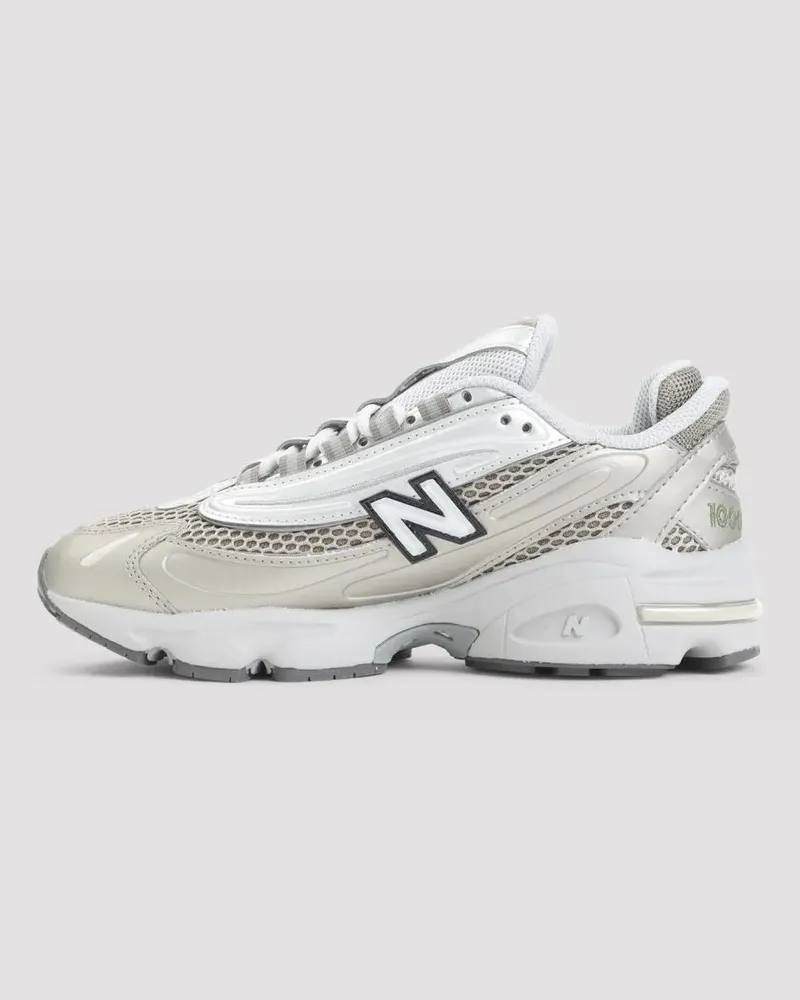 New Balance Low-Top Sneaker 1000 Silver Leather Sneakers silberfarben Silber
