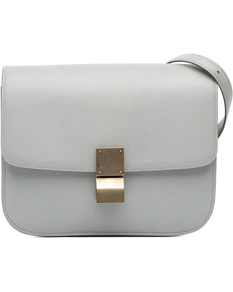 Celine Hobo Bags Medium Calfskin Classic Box grau Grau