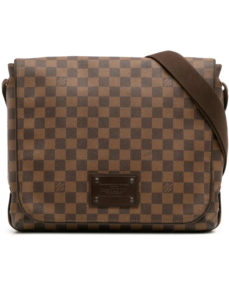 Louis Vuitton Hobo Bags Damier Ebene Brooklyn MM braun Braun