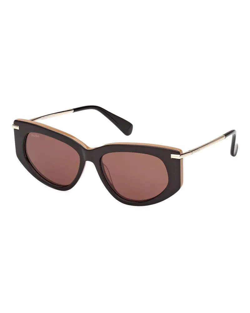 Max Mara Sonnenbrille  dark brown Dunkelbraun