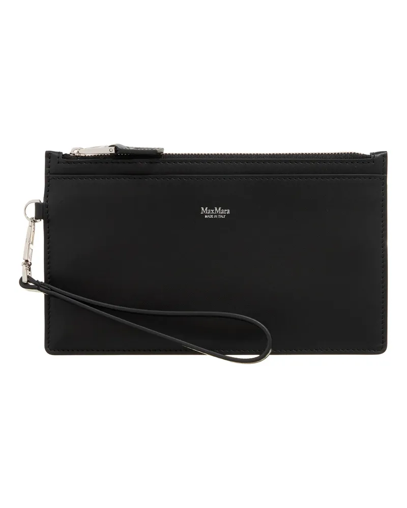 Max Mara Portemonnaie Classic Pouch schwarz Schwarz