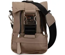 Rucksäcke Mini ness Nylon Convertible Backpack braun