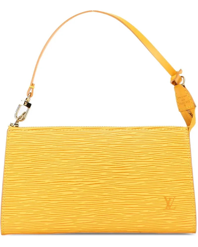 Louis Vuitton Hobo Bags Epi Pochette Accessoires gelb Gelb