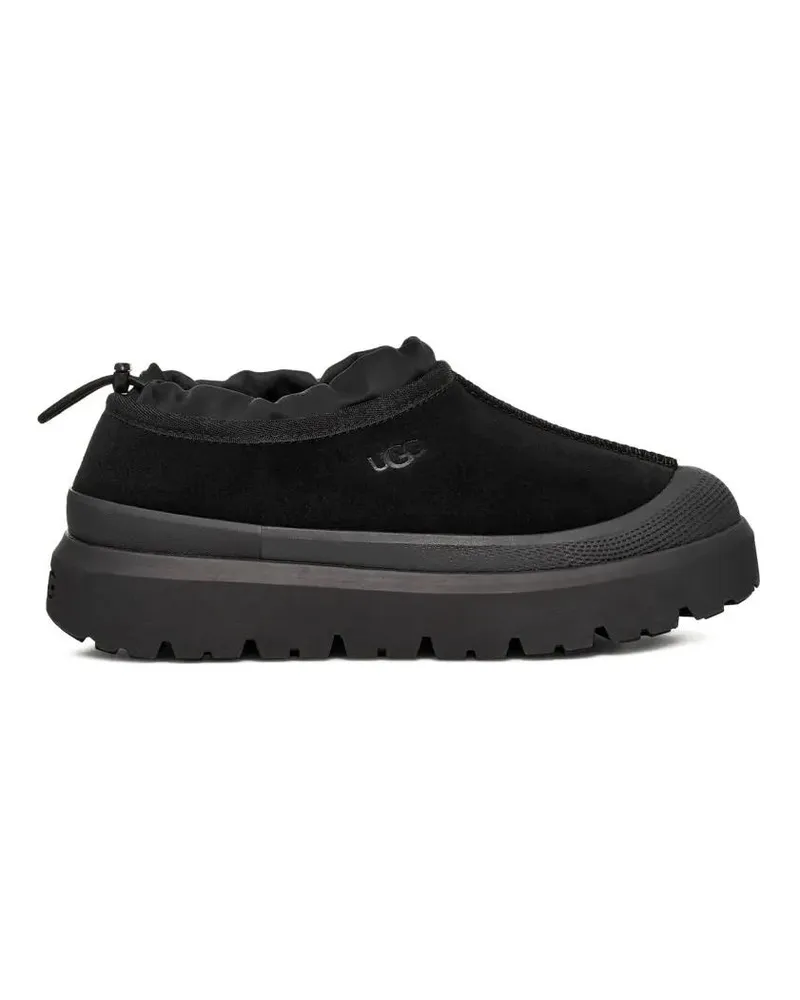 UGG Loafer Matte Black Slip-On Flat Shoes schwarz Schwarz