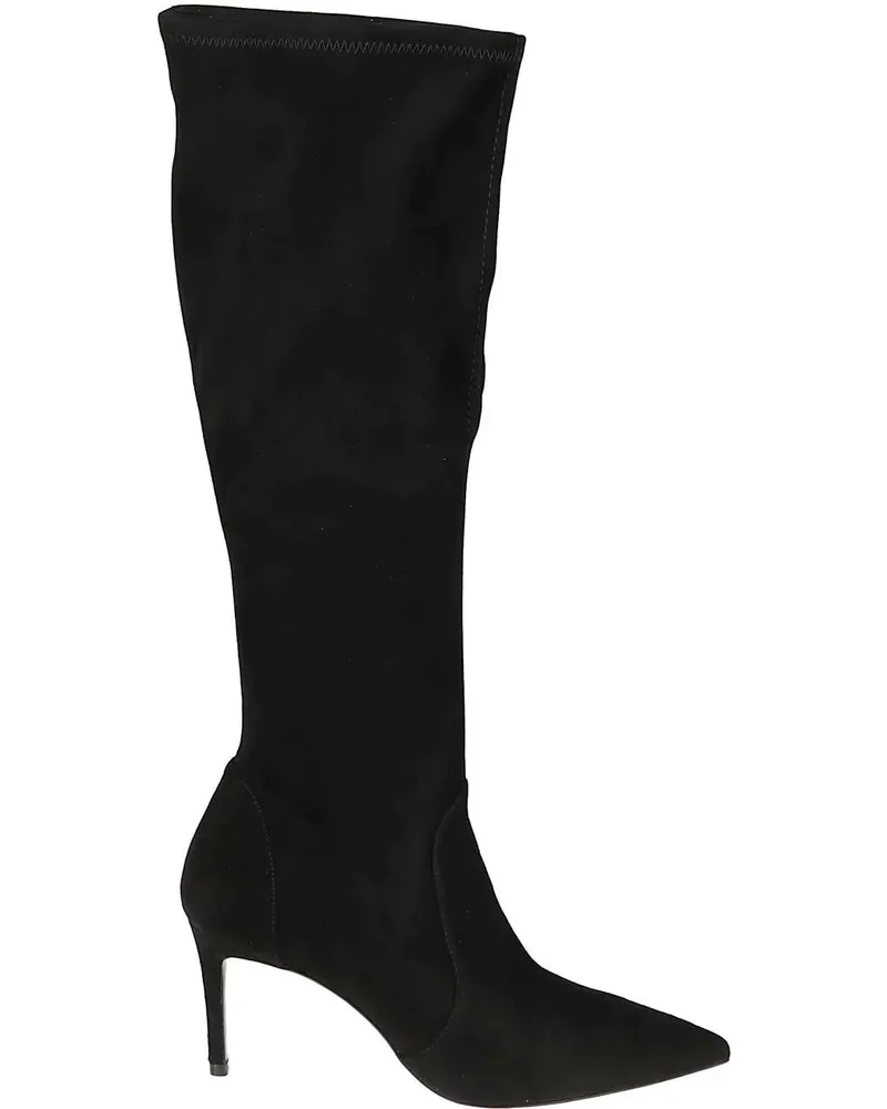 Stuart Weitzman Stiefel Stuart Power 75 Boots Black schwarz Schwarz