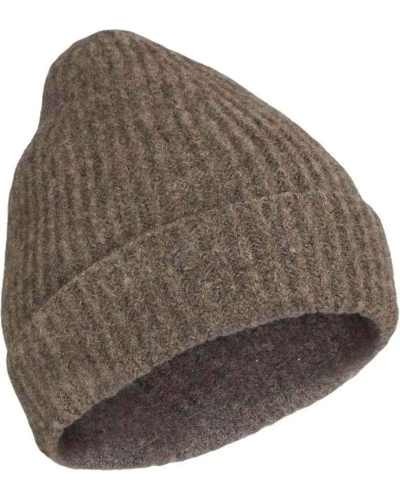 Isabel Benenato Handschuhe Bonnet yack taupe  femme DK68 30 taupe Taupe