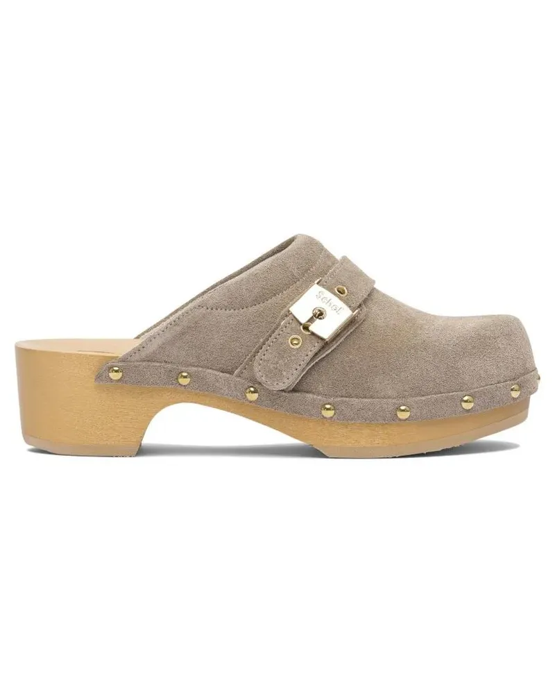 Scholl Sandalen Pescura Clog With 50Mm Heel beige Beige