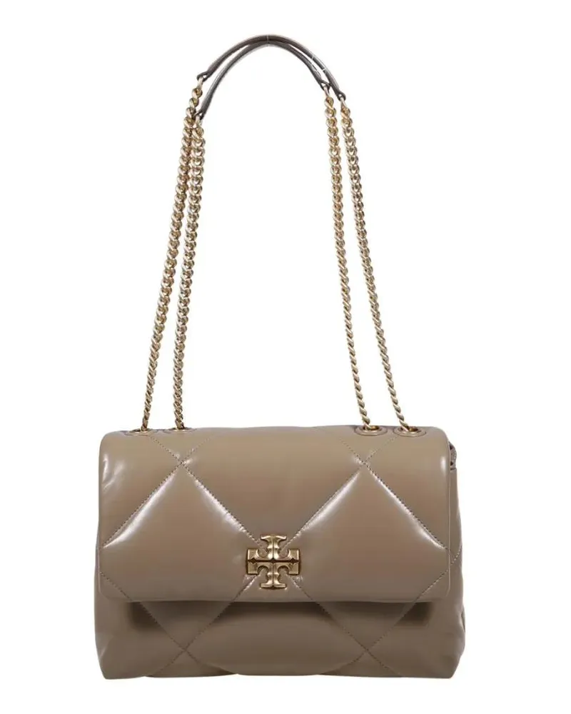 Tory Burch Hobo Bags Kira Diamond Quilt Convertible Shoulder Bag braun Braun