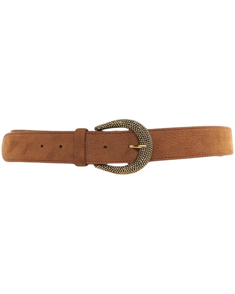 Orciani Gürtel Belt with stud details braun Braun