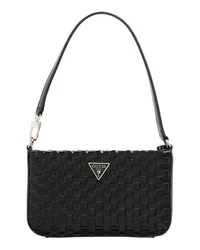 Guess Pochettes Twiller Mini Top Zip Shoulder Schwarz