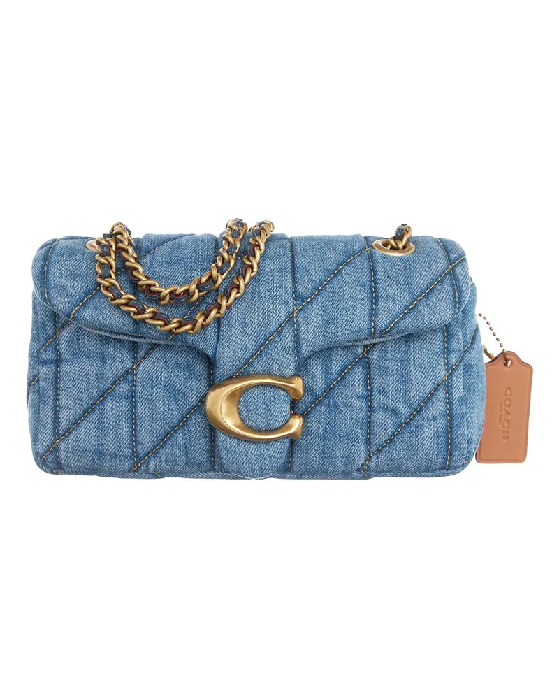 Coach Crossbody Bags Qlt Dnm Tabby Sb 20;Brass/Ind blau Blau
