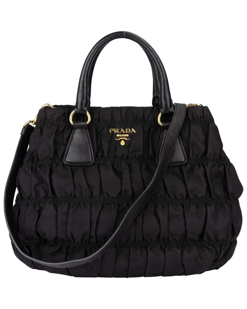 Prada Crossbody Bags  Quilted Nylon City Handbag bunt Bunt