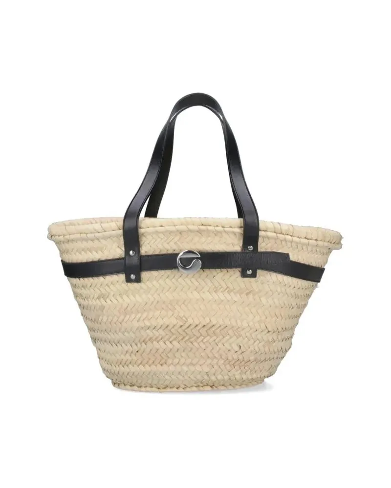 COPERNI Shopper & Totes "Palm" Medium Tote Bag – Beige beige Beige