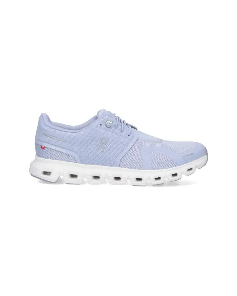 ON Low-Top Sneaker Cloud 6 Sneakers – Purple weiß Weiß