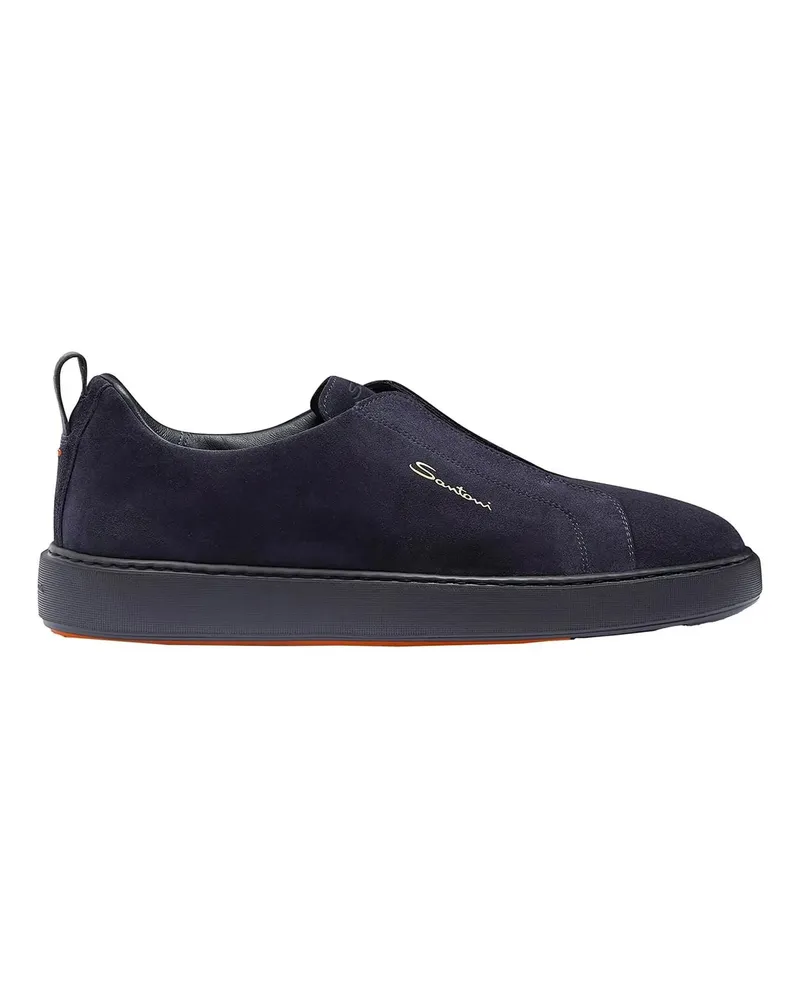 Santoni Low-Top Sneaker 'Victory' Sneakers blau Blau