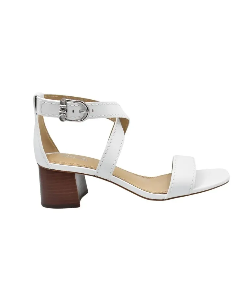 Michael Kors Sandalen White Flat Sandals weiß Weiß