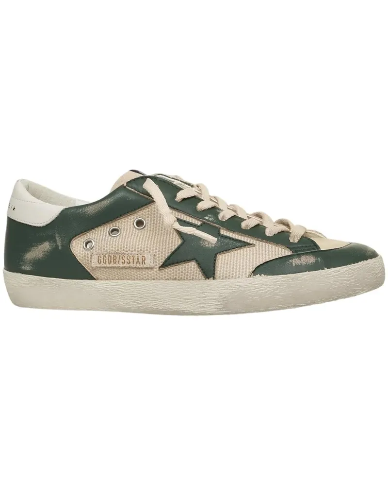 Golden Goose Low-Top Sneaker Sneakers 'Super-Star Penstar' grün Grün