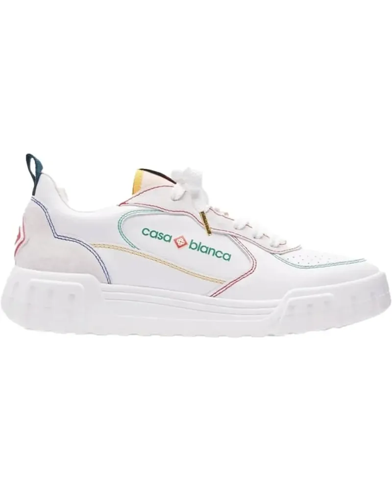 Casablanca Paris Low-Top Sneaker sneakers white weiß Weiß
