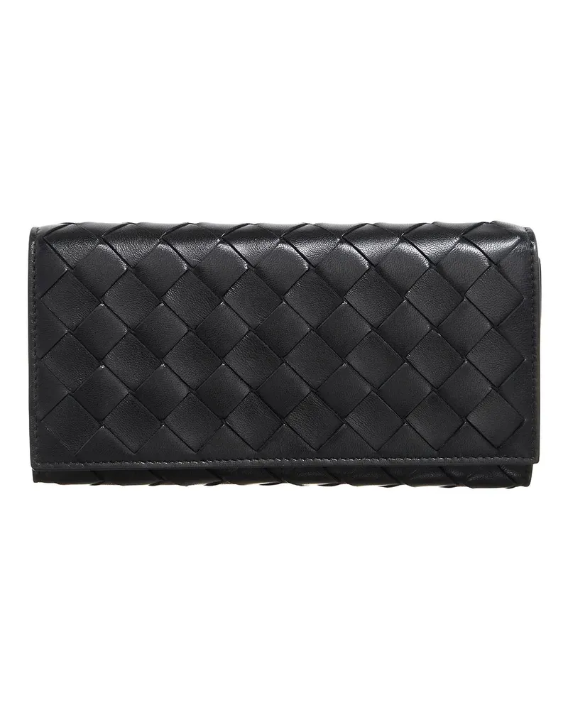 Bottega Veneta Portemonnaie Portafoglia schwarz Schwarz